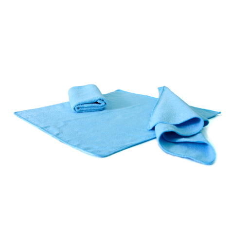 Microfiber towel 40x40cm 300gr blue 20 pcs.